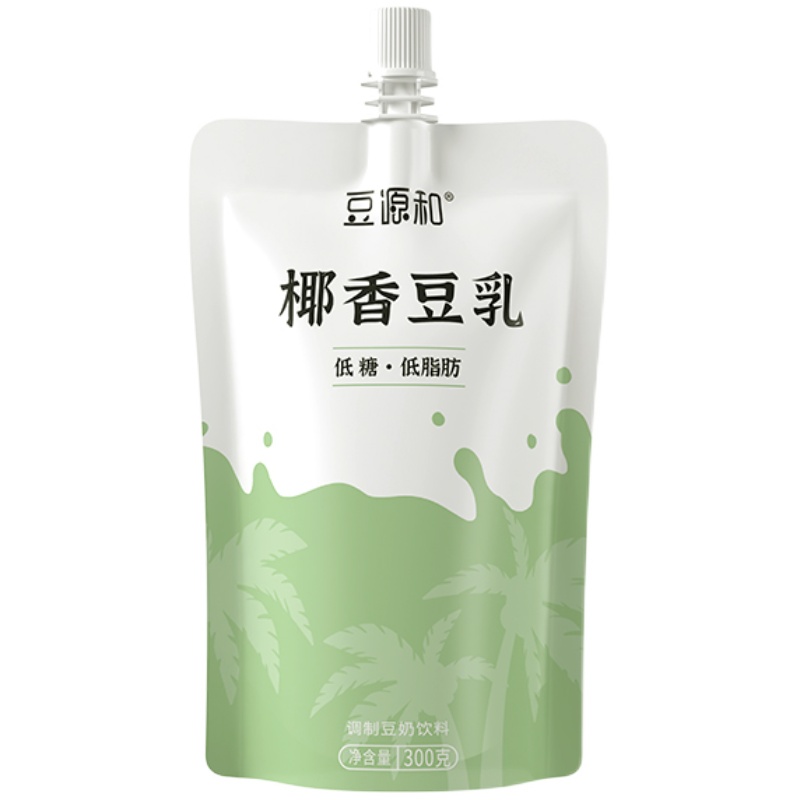 豆源和椰香豆乳6袋12袋*300ml/袋全家营养早餐植物蛋白饮品