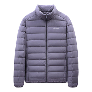 Calanbula正品灰色轻便排骨羽绒服短款男款冬季保暖轻薄衣服外套$