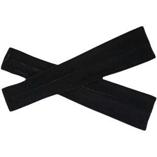 金丝绒袖套长款女手臂套春秋冬季保暖开车防晒胳膊袖筒黑色假袖子