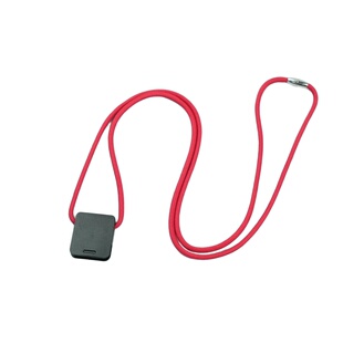 圆绳方形卡夹扣带磁吸式安全扣挂绳挂卡工牌带工号牌证套高档员工卡胸卡绳工作牌定制挂脖子工作证胸卡套加厚