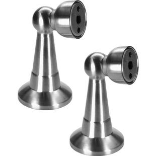 【域堡】 重型进口强磁实木门吸门吸304不锈钢门吸门碰RS-08B