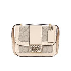 COACH/蔻驰女士小方包翻盖开合包