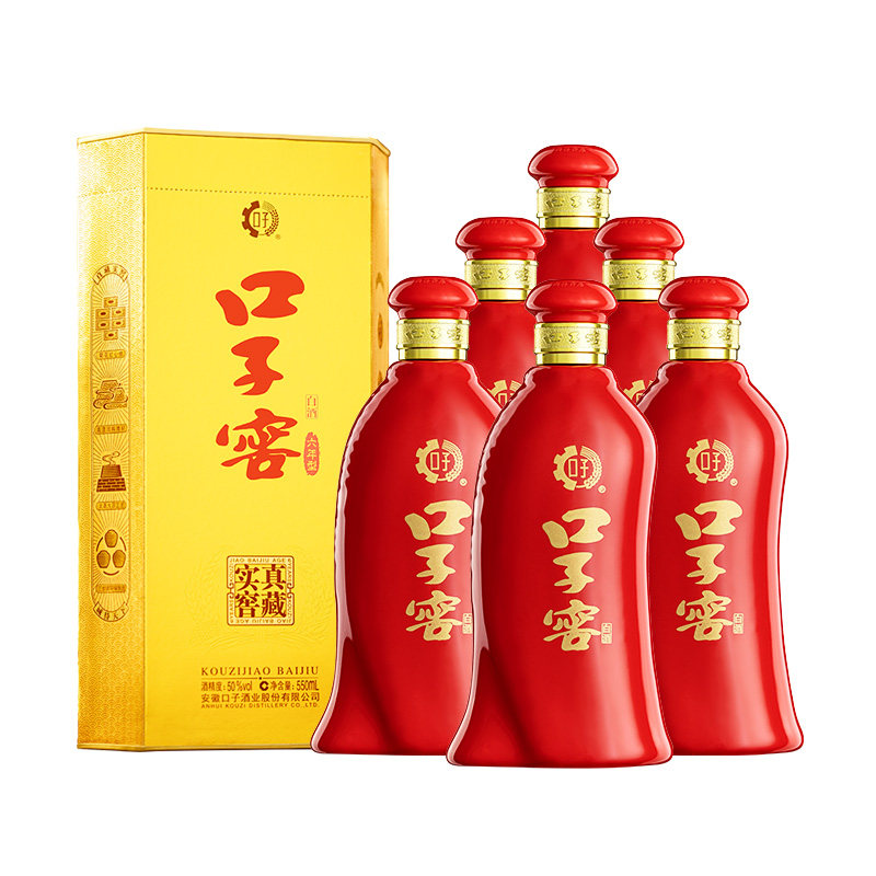 口子窖6年型50度550ml*6
