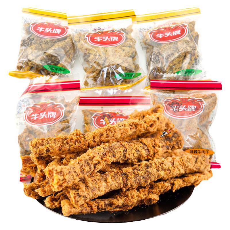 牛头牌牛肉干牛肉条500g贵州特产