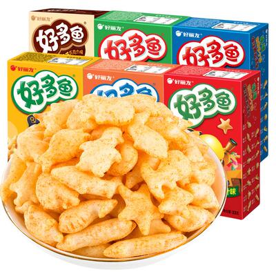 好丽友好多鱼33g饼干小吃