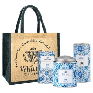 Whittard 英国进口 英式伯爵悠享下午茶甄选礼袋英式红茶饼干送礼