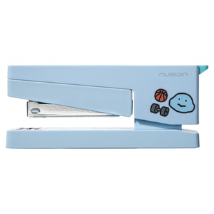 Nusign纽赛乔古漫联名新品可旋转订书机joguman小恐龙卡通图案便携式办公家用学生用文具订本子多功能省力型