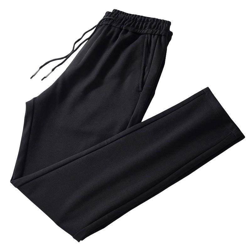 男士休闲裤夏季冰丝薄款直筒