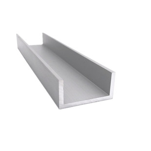 铝合金u型槽包边槽铝导轨凹槽铝材U型玻璃固定卡槽条铝槽U型槽铝