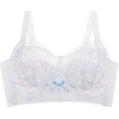 大码大胸显小全罩杯收副乳内衣