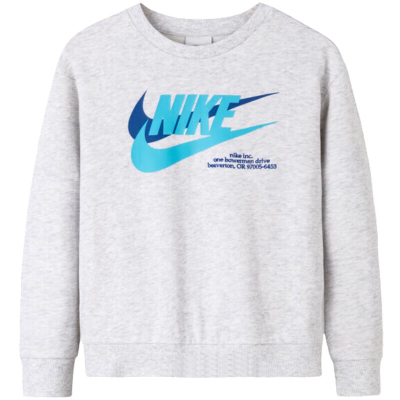 Nike儿童春秋圆领运动舒适套头