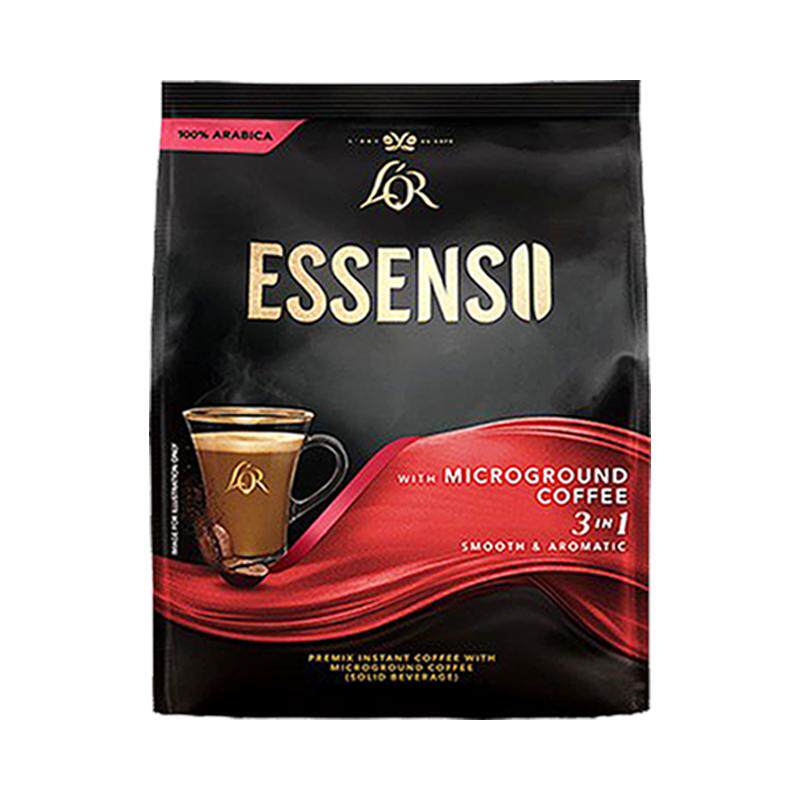 马来西亚进口LOR艾昇斯Essenso三合一速溶咖啡粉500g*4袋装办公