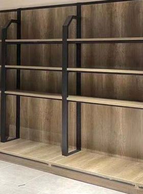 靠墙钢木商品米面粮食散称展示柜五谷杂粮大米干货炒货架粮油高柜