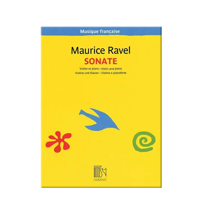 拉威尔 奏鸣曲 小提琴和钢琴 Durand杜朗德原版乐谱 Ravel Sonate Violin and Piano HL50565913