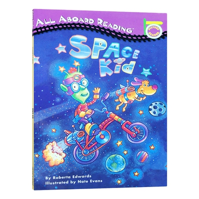 英文原版 All Aboard Reading Space Kid 太空小子 汪培珽一阶 儿童分级阅读读物 英文版 进口英语原版书籍