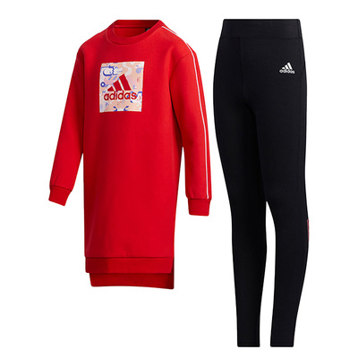 Adidas/阿迪达斯正品CNY DRESS SET儿童舒适时尚运动套装GP0554