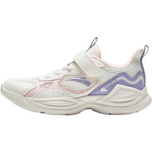 安踏儿童运动鞋女童2026夏季新款透气软底易弯折大童网眼跑鞋童鞋