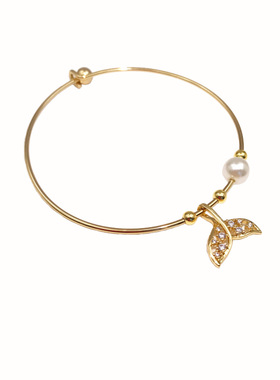 原创梦幻人鱼尾ins风网红手镯