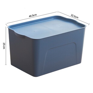 大号加厚收纳盒塑料储存箱衣柜储物盒宿舍学生衣服整理筐置物篮