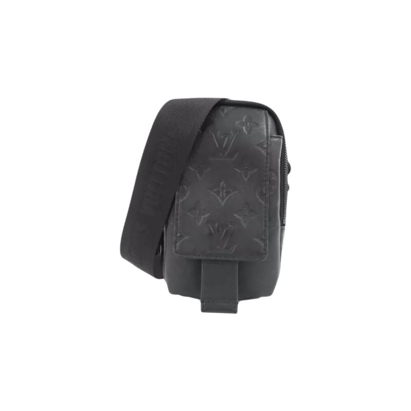 中古LV路易威登男包老花胸包