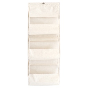 棉麻布艺包包收纳神器衣柜包包收纳挂袋悬挂式防尘放包包的置物架