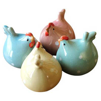 美式田园彩色点点陶瓷隔板橱柜