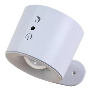 免接线充电壁灯无线磁吸射灯免打孔安装卧室床头阅读灯充电氛围灯