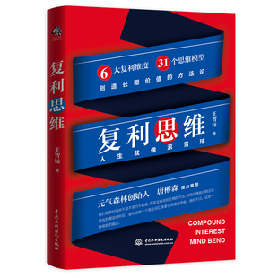 当当网 复利思维(人生就像滚雪球。绝大多数成功,是抓住了复利。一众大佬都在用的做事思 王智远 水利水电出版社 正版书籍