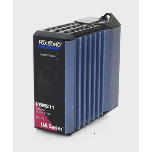 FOXBORO MODEL FBM211 DIFFRENTIAL 16 INPUT 020mA IA SERIES P0