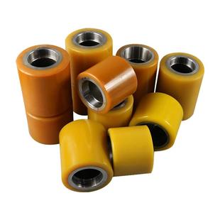 电动叉车轮子配件大全合力杭叉中力小金刚搬运车承重轮地牛辅助轮