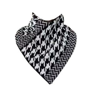 秋冬针织围脖保暖护颈假领套头脖套懒人围巾男女通用三角巾三角形