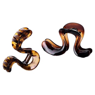 运动高马尾几字型抓夹固定神器中号发夹高级感后脑勺半扎发鲨鱼夹