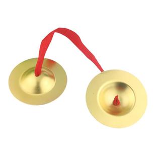 铜镲儿童三句半道具铜锣鼓镲套装幼儿园奥尔夫打击乐器铜擦3句半