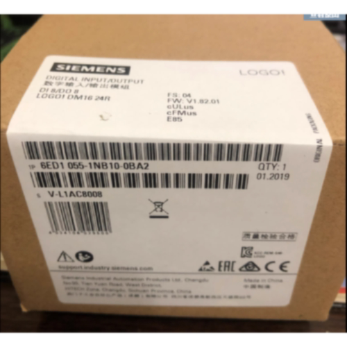 议价6ED10551NB100BA2西门子LOGO!DM1624R扩展模块6ED1055-1NB10-
