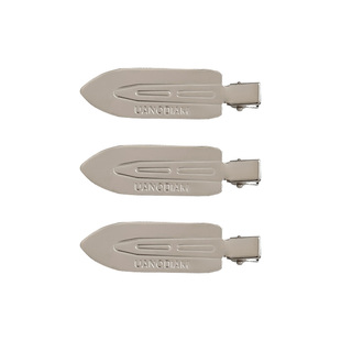 银色金属发夹女侧边夹水滴夹头饰化妆发卡前额刘海夹子鸭嘴夹发饰