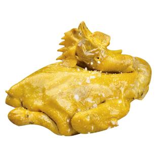 立华鲜即食翡黄盐焗鸡熟食真空卤味鸡散养土鸡650g顺丰冷链