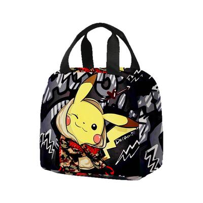宝可梦手提包小学生饭盒袋便当