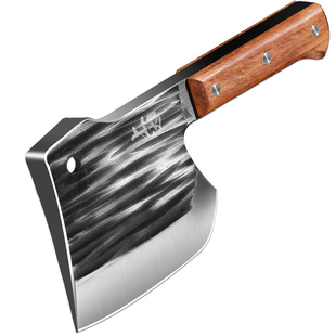 锻打砍骨刀剁骨屠夫斩骨刀家用菜刀大砍刀专业商用斧砍骨头专用刀