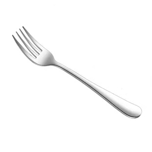 304食品级叉子西餐餐具牛排刀叉儿童家商用大号水果叉加厚小叉子