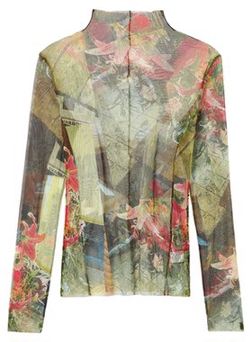 COTEMP 设计师品牌 25早秋新品  欧根蒂真丝打底衫  SOLSOL