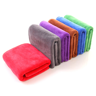 沐子车品大号洗车毛巾磨绒加厚