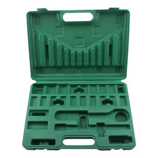 五金工具空盒子1/2加长套筒棘轮扳手组套工具箱 收纳盒专配吹塑箱