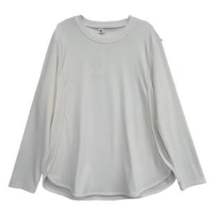 立体腰线~遮肚子宽松显瘦胖mm大码遮肉下摆圆弧大版t恤打底衫上衣