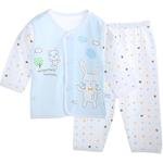 婴儿内衣套装宝宝衣服儿童夏装薄款长袖纯棉男女睡衣春秋季空调服