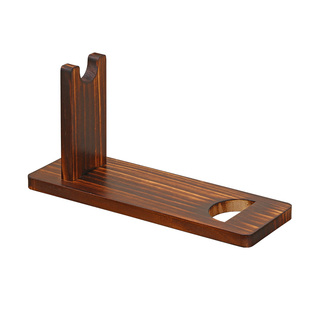 创意单支红酒架摆件实木装斜放葡萄酒架客厅家用松木红酒展示架子