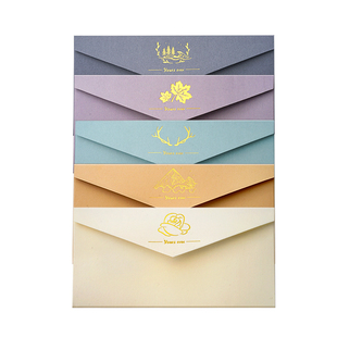 信封信纸高级感套装生日贺卡复古情书送男女友送妈妈中考手写信高三成人礼信笺信签封口贴明信片简约浪漫定制