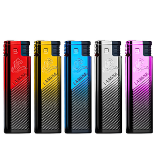 浪客打火机TT7印花金属直冲防风打火机原厂包装仓库直发