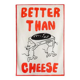 美式卡通插画小挂布复古宿舍卧室墙面装饰墙布背景布床头墙壁挂毯