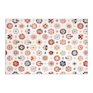 【可水洗薄地毯】原装进口南欧法乡村田园度假风花园客厅装饰地垫