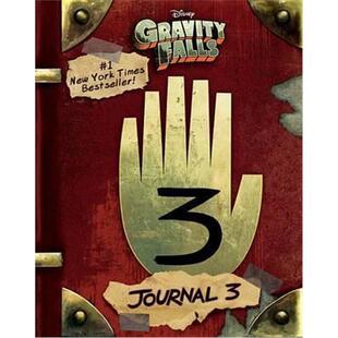 精装现货 怪诞小镇日志 迪普日记3 英文原版 Gravity Falls: Journal 3 Alex Hirsch 解密日志精装全彩页Disney迪士尼 周边